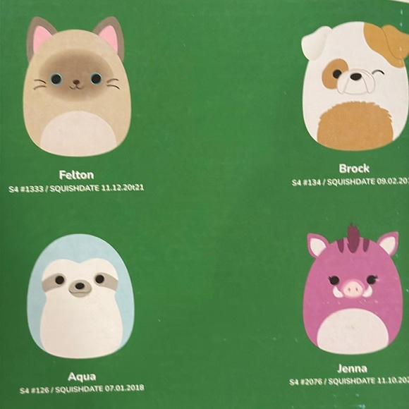 NEW Squishmallows 4-inch Ornament Plush 8 - Picture 9 of 10